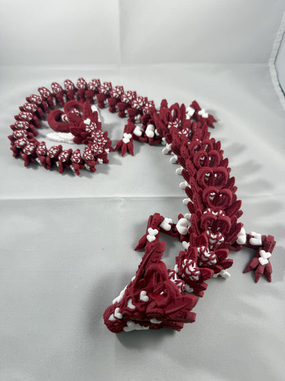 Articulated Light Heart Dragon by Cinderwing3D